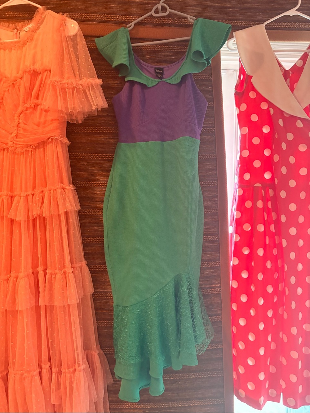 Disney Purple and Teal Mermaid-Inspired Dress